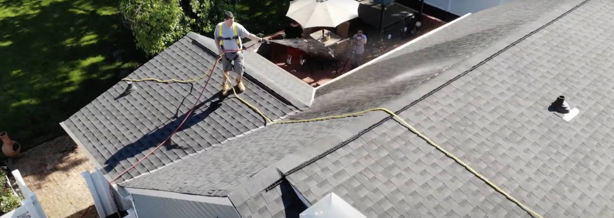 Pressure Wash Your Roof